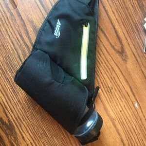 Running belt with matching water bottle